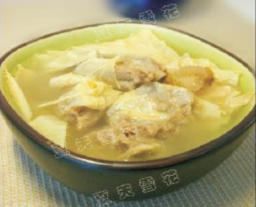 天麻排骨豆皮汤